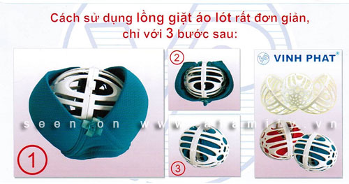 Độc đáo và tiện dụng với lồng giặt áo lót - Hình 2