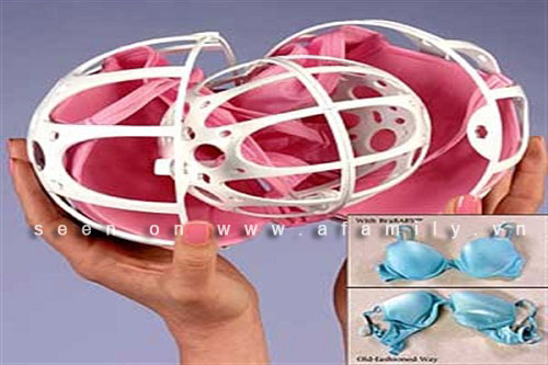 Độc đáo và tiện dụng với lồng giặt áo lót - Hình 4