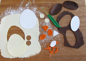 Nhào nặn chocolate thành hộp quà cánh cụt siêu cute - Hình 9