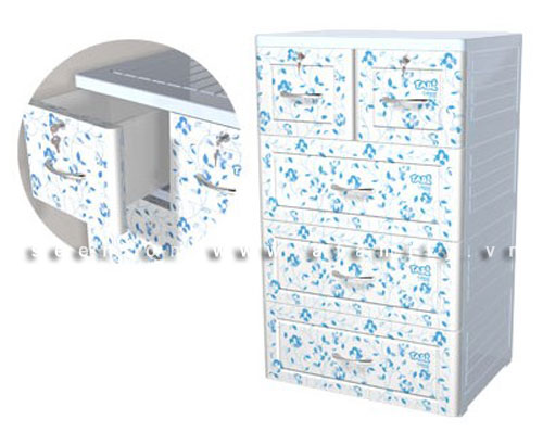 Những chiếc tủ nhựa cực xinh cho nhà thêm ngăn nắp - Hình 4