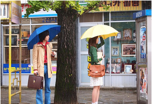 Jang Geun Suk và Yoona nhí nhảnh trong Love Rain - Hình 4