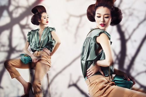 Khánh My ấn tượng trong trang phục lạ - Hình 9