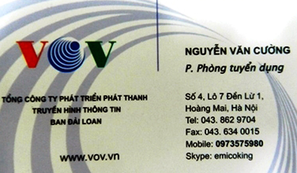 Nghệ An: Tạm giữ một đối tượng nghi giả danh cán bộ VOV với mục đích xấu - Hình 1