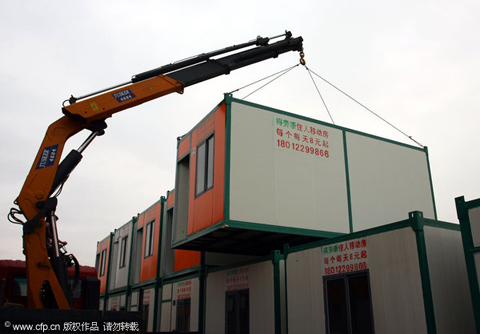 Biến container thành nhà cho thuê - Hình 2