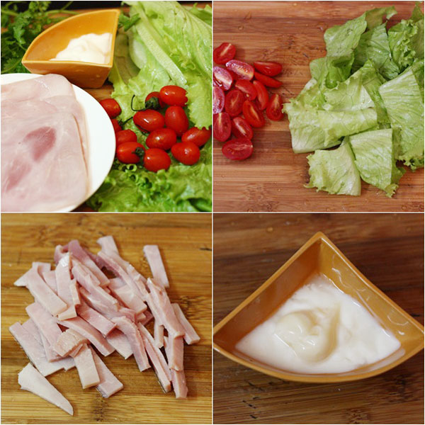 [Chế biến]-Salad nhiệt đới - Hình 2