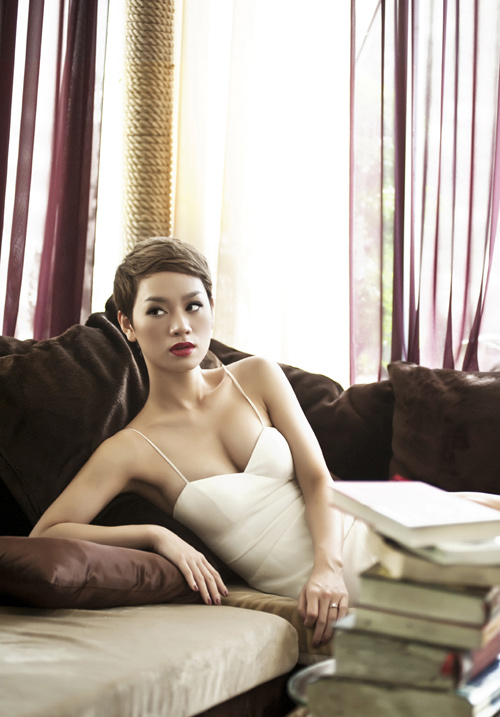 Trà My Idol khoe vòng 1 lả lơi - Hình 5