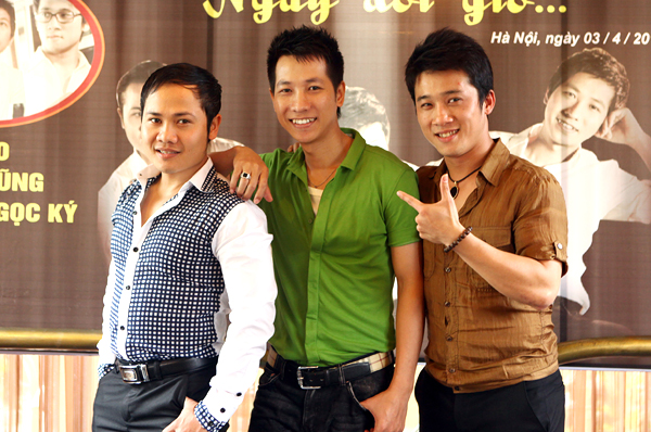 Quang Hào, Anh Dũng, Ngọc Ký làm liveshow - Hình 2