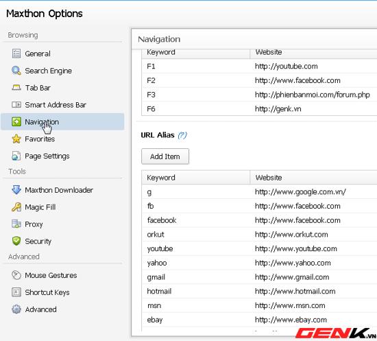 Trình duyệt MAXTHON - Lính mới đang lên - Hình 15