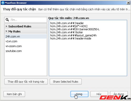 Trình duyệt MAXTHON - Lính mới đang lên - Hình 18