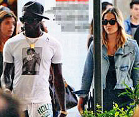 Chán gái gọi, Balotelli cưa tuyển thủ bóng chuyền - Hình 1