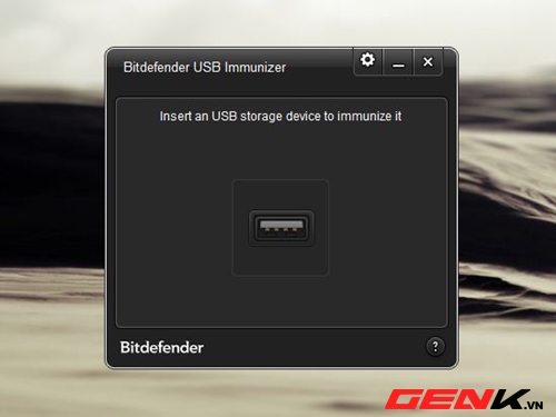 Ngăn ngừa việc lây lan virus từ USB sang máy tính với BitDefender USB Immunizer - Hình 1