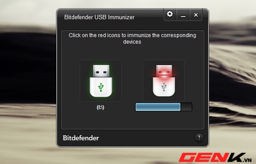 Ngăn ngừa việc lây lan virus từ USB sang máy tính với BitDefender USB Immunizer - Hình 3