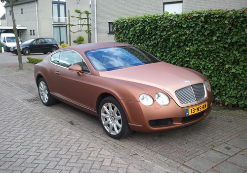 Bentley Continental GT màu đồng tuyệt đẹp - Hình 1