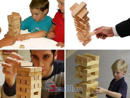 Bộ đồ chơi rút gỗ cho bé giá chỉ có 80.000đ, trò chơi được yêu thích trên toàn thế giới, thích hợp cho cả người lớn và trẻ nhỏ. - Hình 2