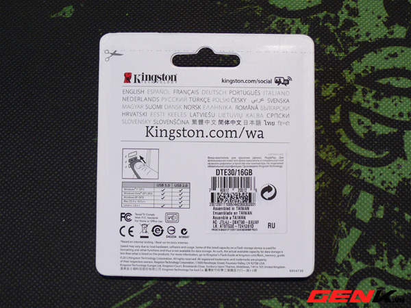 [Đánh giá chi tiết] Kingston DataTraveler Elite 16GB - USB 3.0 giá bình dân - Hình 3