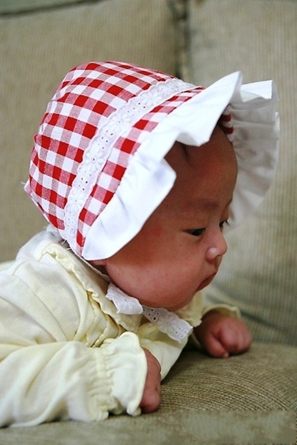 Mẹ khâu mũ sơ sinh dễ thương đón bé chào đời - Hình 10