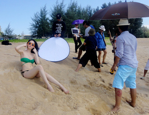 Ngoc Trinh bo anh moi 2012 - Hình 11