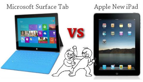 Tablet Surface thua iPad về thời lượng pin - Hình 1