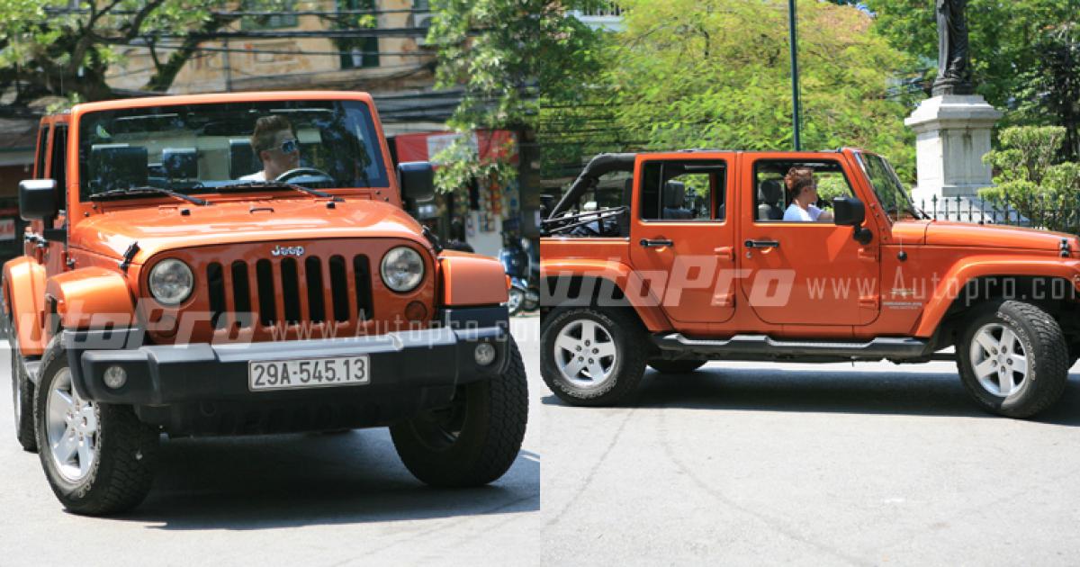 Ca sĩ Vũ Duy Khánh gây náo loạn với Jeep Wrangler Sahara - Xe - Việt Giải  Trí