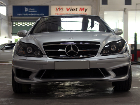 Độ bodykit cho Mercedes S550 2002 ở Sài Gòn - Hình 3