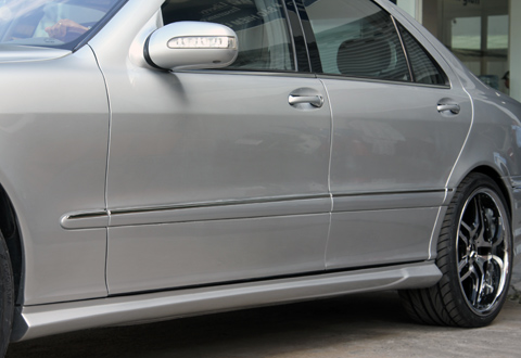 Độ bodykit cho Mercedes S550 2002 ở Sài Gòn - Hình 13