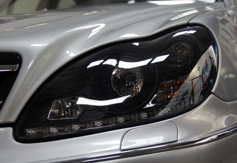Độ bodykit cho Mercedes S550 2002 ở Sài Gòn - Hình 9