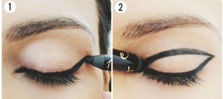Đẹp hút hồn với mắt mèo và môi đỏ căng mọng - Hình 1