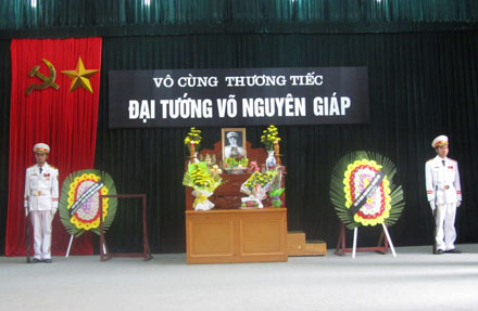 Điện Biên lập ba ban thờ Đại tướng Võ Nguyên Giáp - Hình 1
