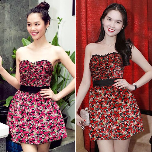Linh Chi gây chú ý với loạt váy mặc lại của Ngọc Trinh - Hình 5