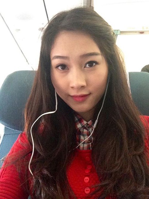 Những kiểu tóc nhìn là yêu của hoa hậu Thu Thảo - Hình 4