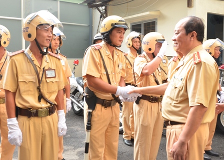 TPHCM: Đưa vào hoạt động thêm một Đội Cảnh sát giao thông - Hình 2