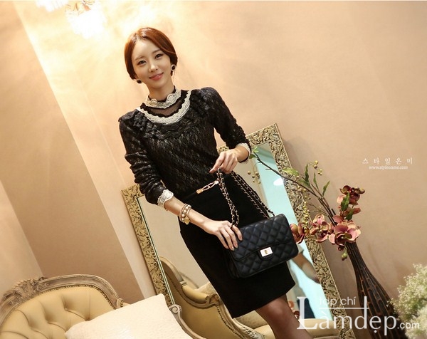 Xinh xinh sơ mi &'kín cổng' và chân váy - Hình 18