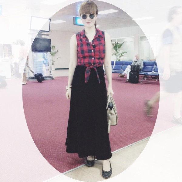 Cơn bão kẻ caro đỏ đổ bộ mùa xu hướng Thu/Đông 2013 - Hình 20