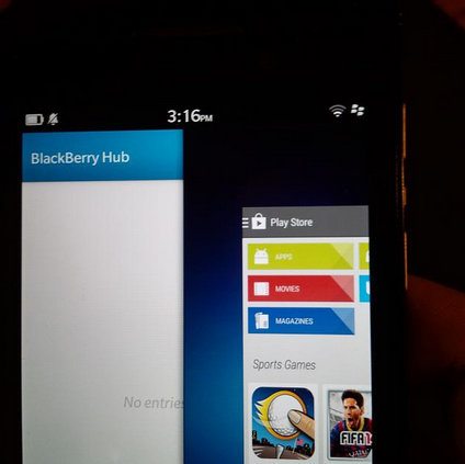BlackBerry 10 cài được kho ứng dụng Google Play của Android - Hình 3