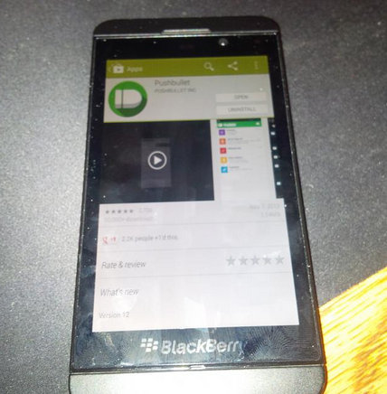 BlackBerry 10 cài được kho ứng dụng Google Play của Android - Hình 2