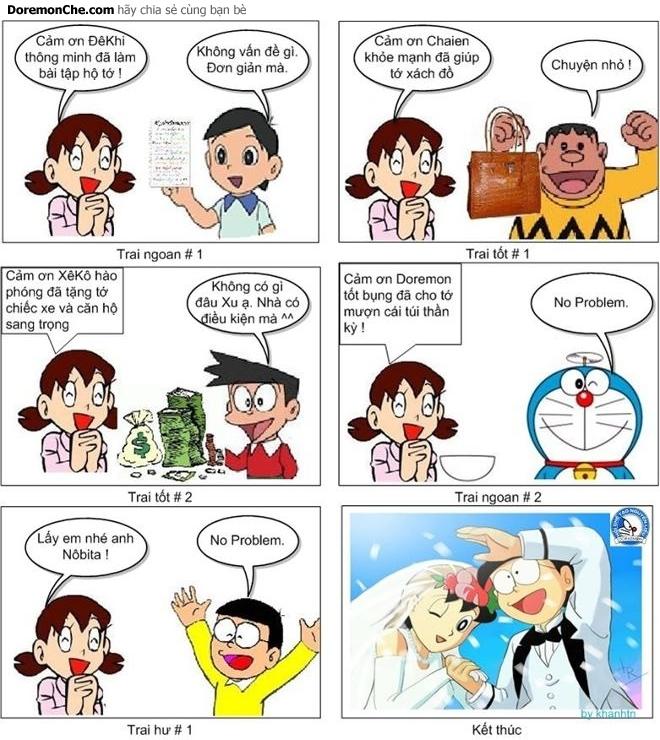 Doreamon chế siêu bựa : Con gái - Hình 1