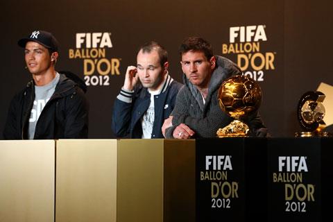 FIFA tăng danh sách rút gọn QBV 2013 lên 5 cầu thủ - Hình 2
