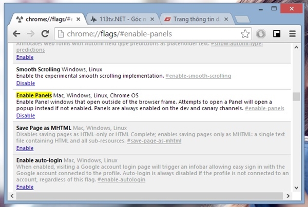 Kích hoạt cửa sổ thu nhỏ ngay trong cửa sổ duyệt chính của Google Chrome - Hình 2