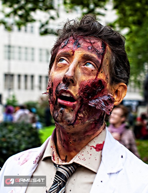 Rùng mình với xác sống nhan nhản tại World Zombie Day - Hình 1