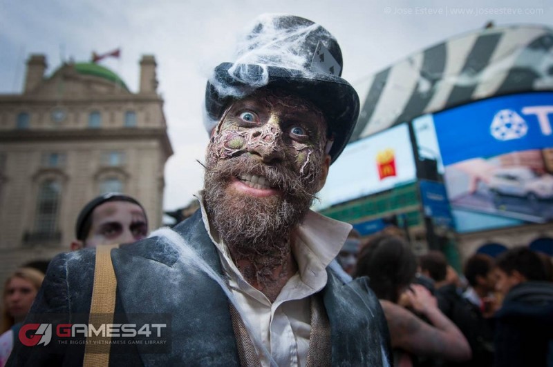Rùng mình với xác sống nhan nhản tại World Zombie Day - Hình 20