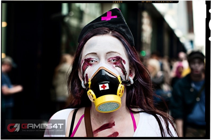Rùng mình với xác sống nhan nhản tại World Zombie Day - Hình 10