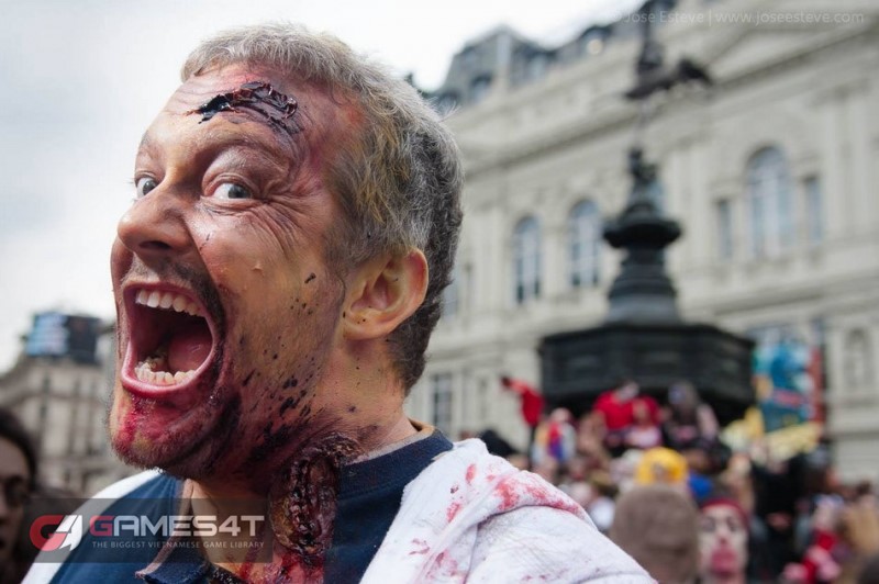 Rùng mình với xác sống nhan nhản tại World Zombie Day - Hình 11