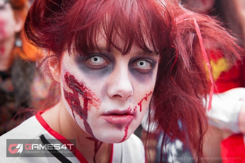Rùng mình với xác sống nhan nhản tại World Zombie Day - Hình 24