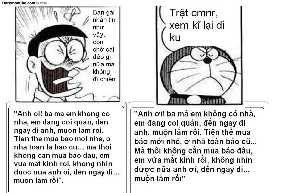 Doreamon Chế Siêu Bựa : Anh Ơi Em Mất Kinh Rồi - Lạ Vui - Việt Giải Trí