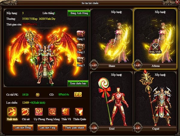 Hé lộ ảnh Việt hóa của Webgame Liệt Hỏa Chiến Thần - Hình 5