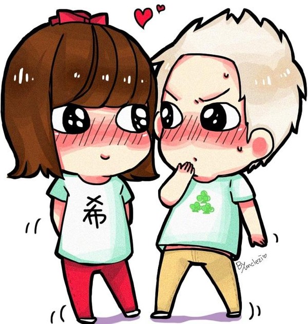 Ngất ngây loạt ảnh chibi của các cặp đôi thần tượng Nam xứ Hàn - Hình 43