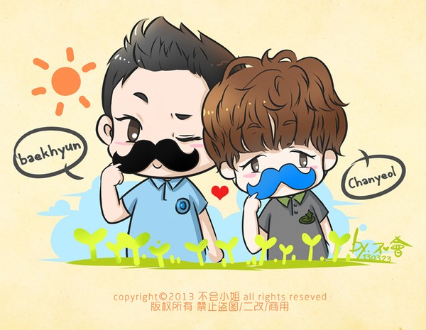 Ngất ngây loạt ảnh chibi của các cặp đôi thần tượng Nam xứ Hàn - Hình 9