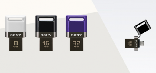 Sony phát hành USB có cổng giao tiếp kép dành cho smartphone và MTB - Hình 1