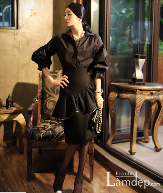 Xinh tươi với chân váy cách điệu - Hình 38