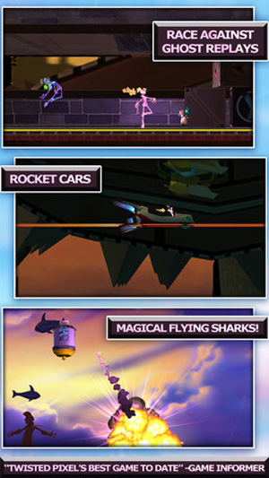 Ms. Splosion Man đặt chân lên iOS - Hình 4